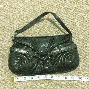 Small Grey Snake Skin bag